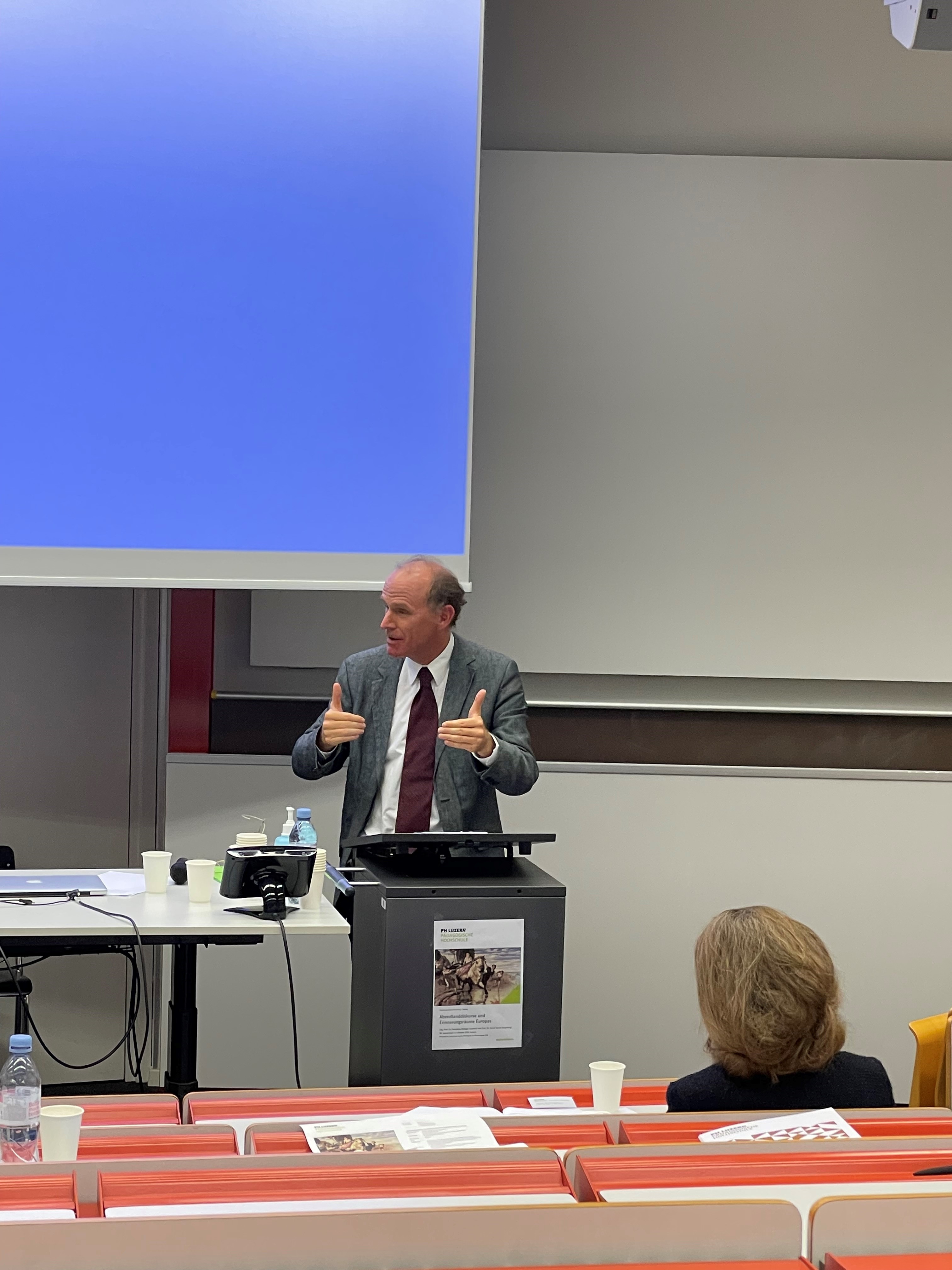 Prof. Dr. Paul Oberholzer, Conference in Lucerne, September 2021